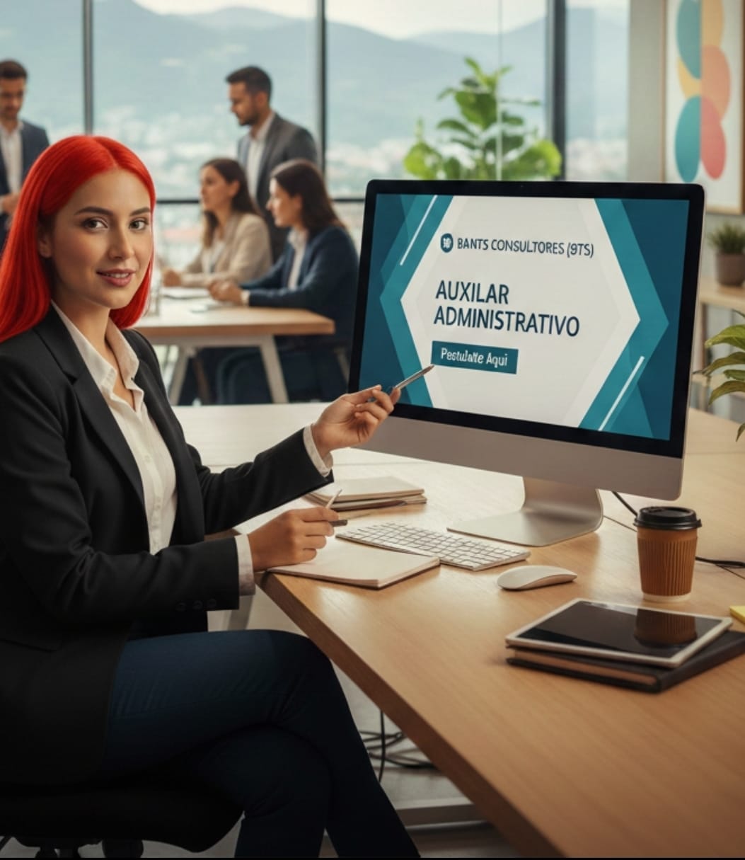 Auxiliar Administrativo para BANTS CONSULTORES (BTS) ​Medellín, Colombia